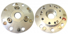 Disque aluminium  moyeu central dia. ext. 65mm 